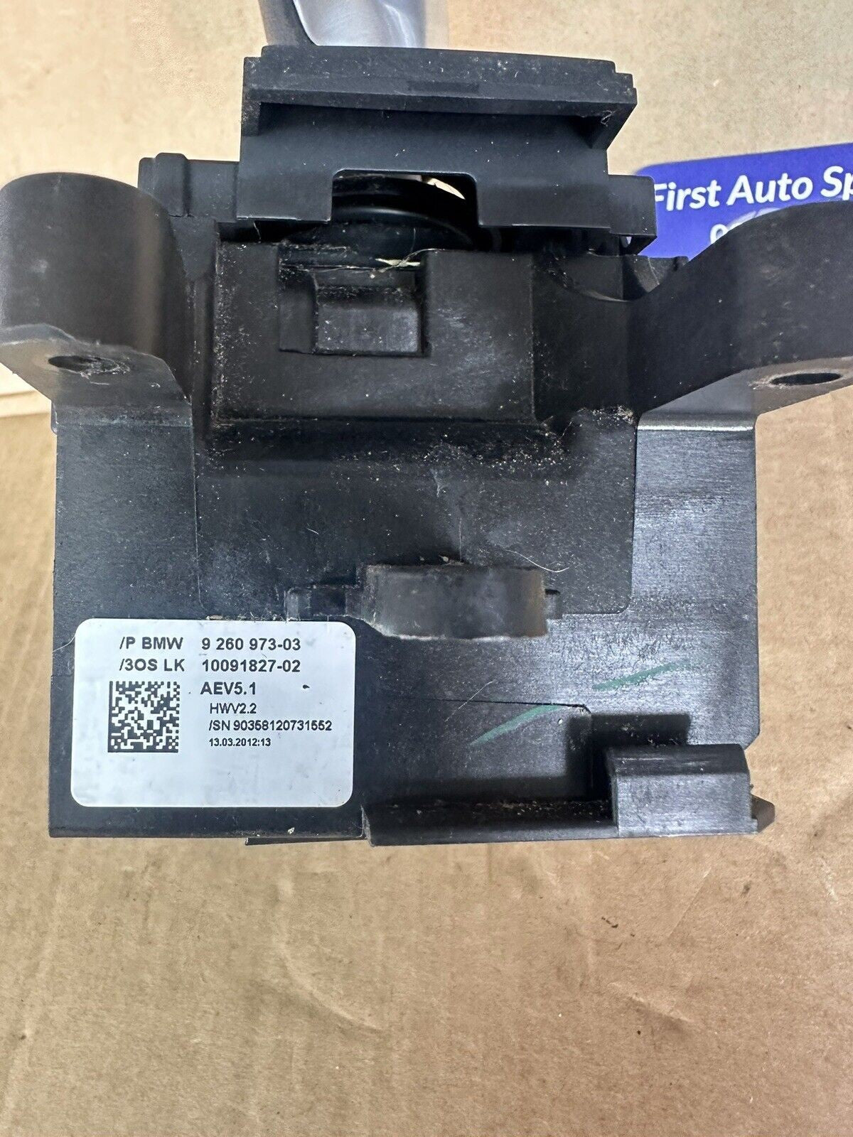 2010–2016 BMW 5 Series F10 Automatic Gear Shift Knob – Part No: 926097303