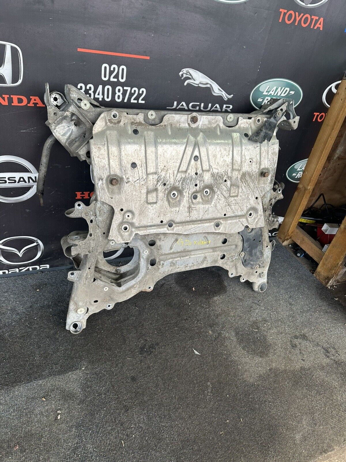 BMW G20 G21 G22 4x4 X-DRIVE FRONT AXLE BEAM CARRIER SUBFRAME SUSPENSION 6883293