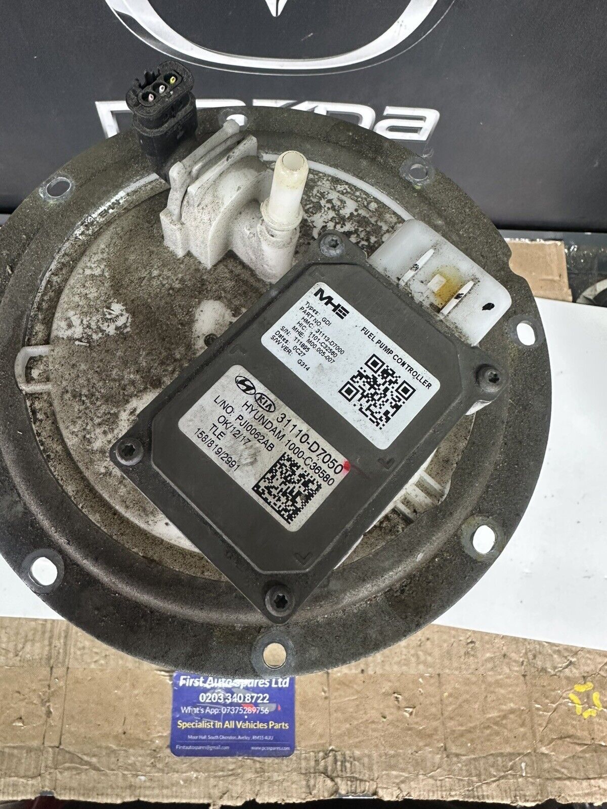 KIA SPORTAGE QL Fuel Tank Pump 31110-D7050 1.6 Petrol 97kw 2021 25421364