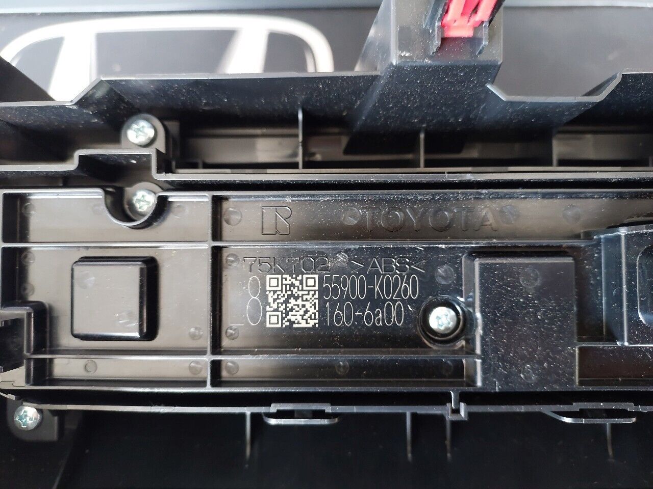 TOYOTA YARIS HEATER CONTROL UNIT PANEL 2022