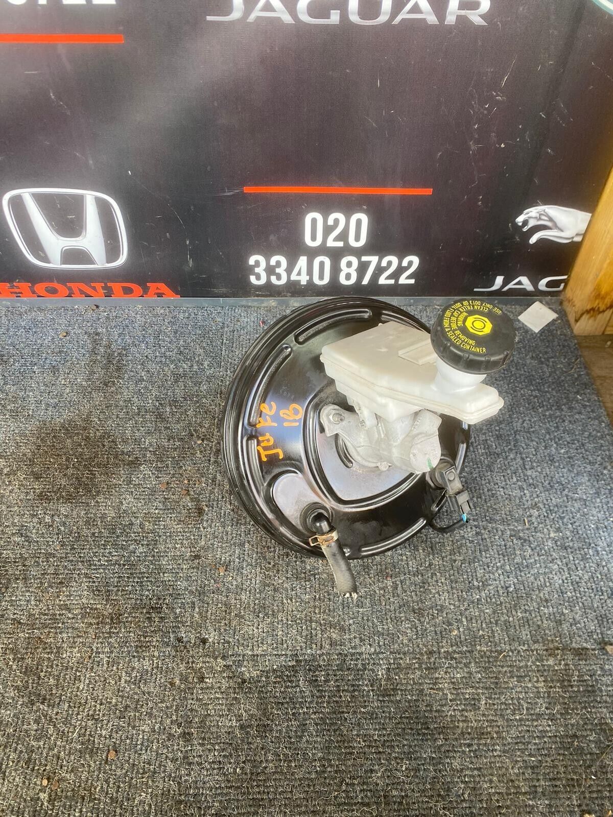 NISSAN JUKE 2018 PETROL BRAKE SERVO & MASTER CYLINDER 460071KW0B