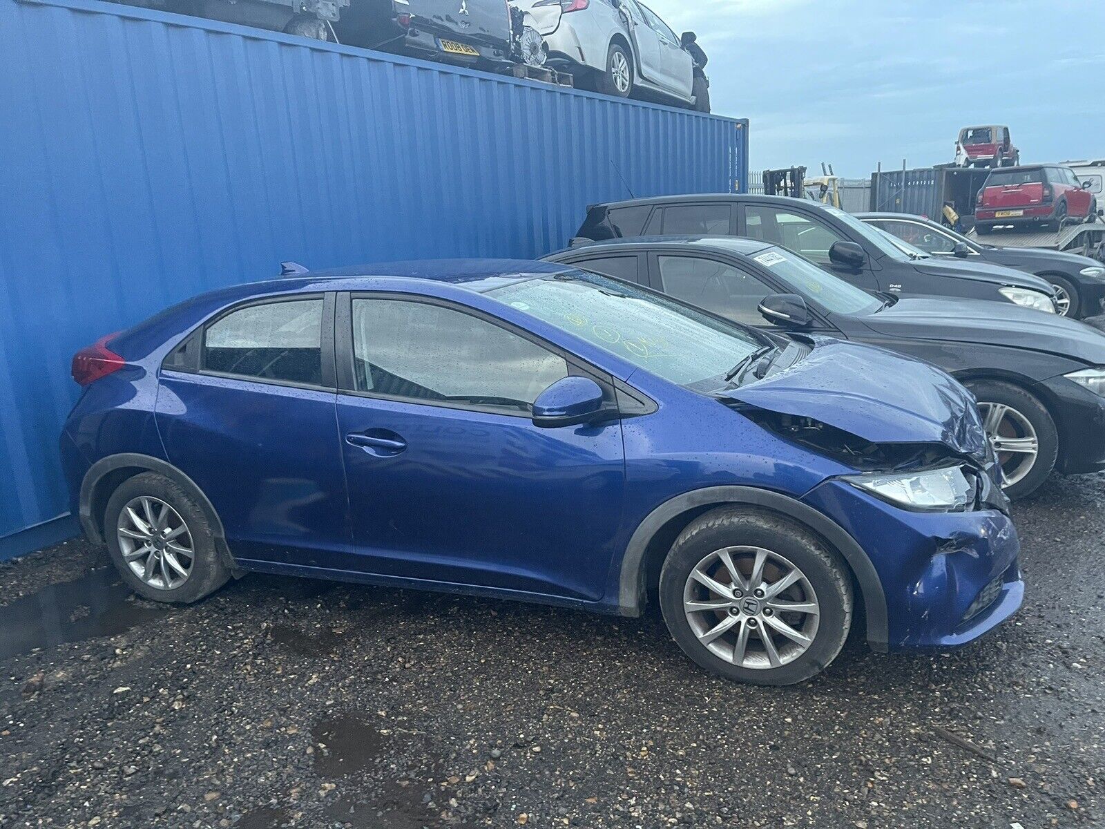 Honda Civic Mk8 Driver Side Rear Outer Light 2013