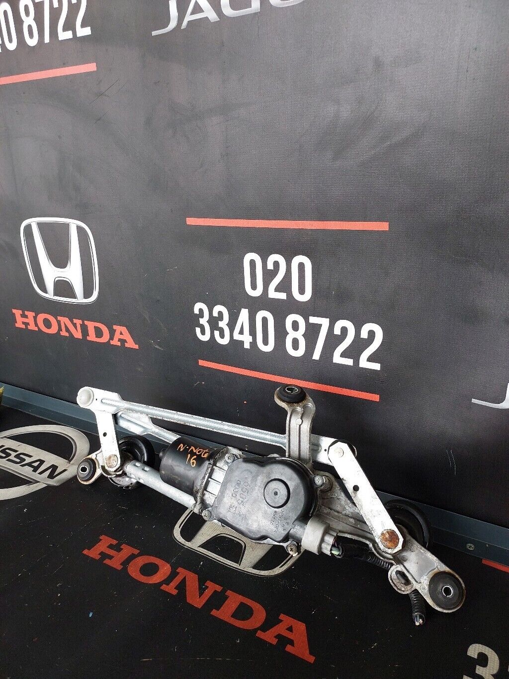 NISSAN NOTE 2016 WIPER MOTOR LINKAGE