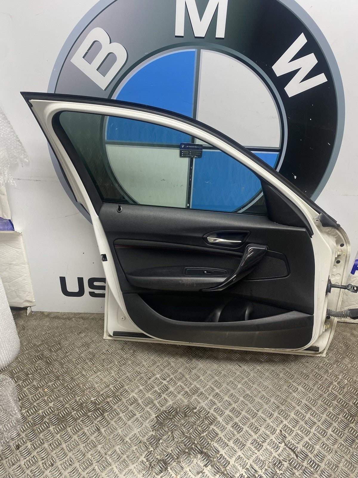 BMW 1 SERIES DOOR FRONT LEFT PASSENGER SIDE F20 2011-2019 BLACK