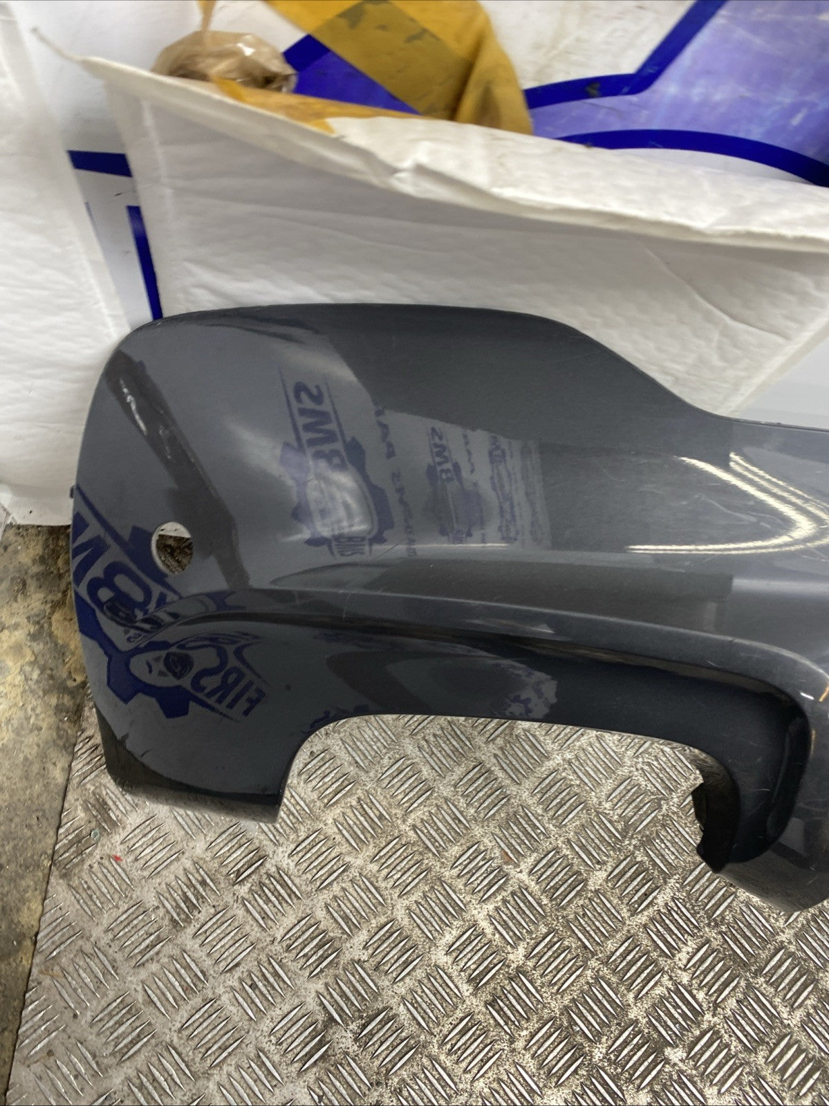 GENUINE BMW X4 F26 REAR BUMPER LOWER DIFFUSER 2014 2015 2016 2017 7338797