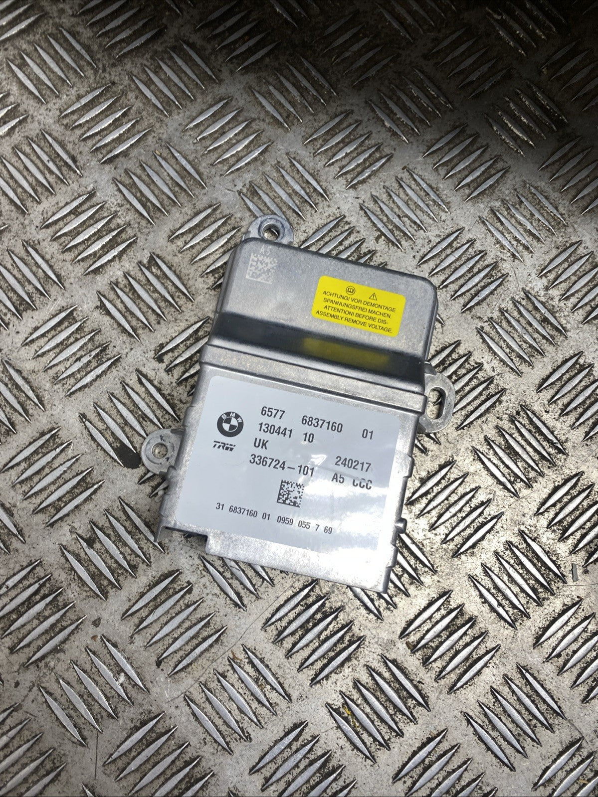 BMW 2 Series F45 F46 Estate ABag Kit Seat Belts DashBoard