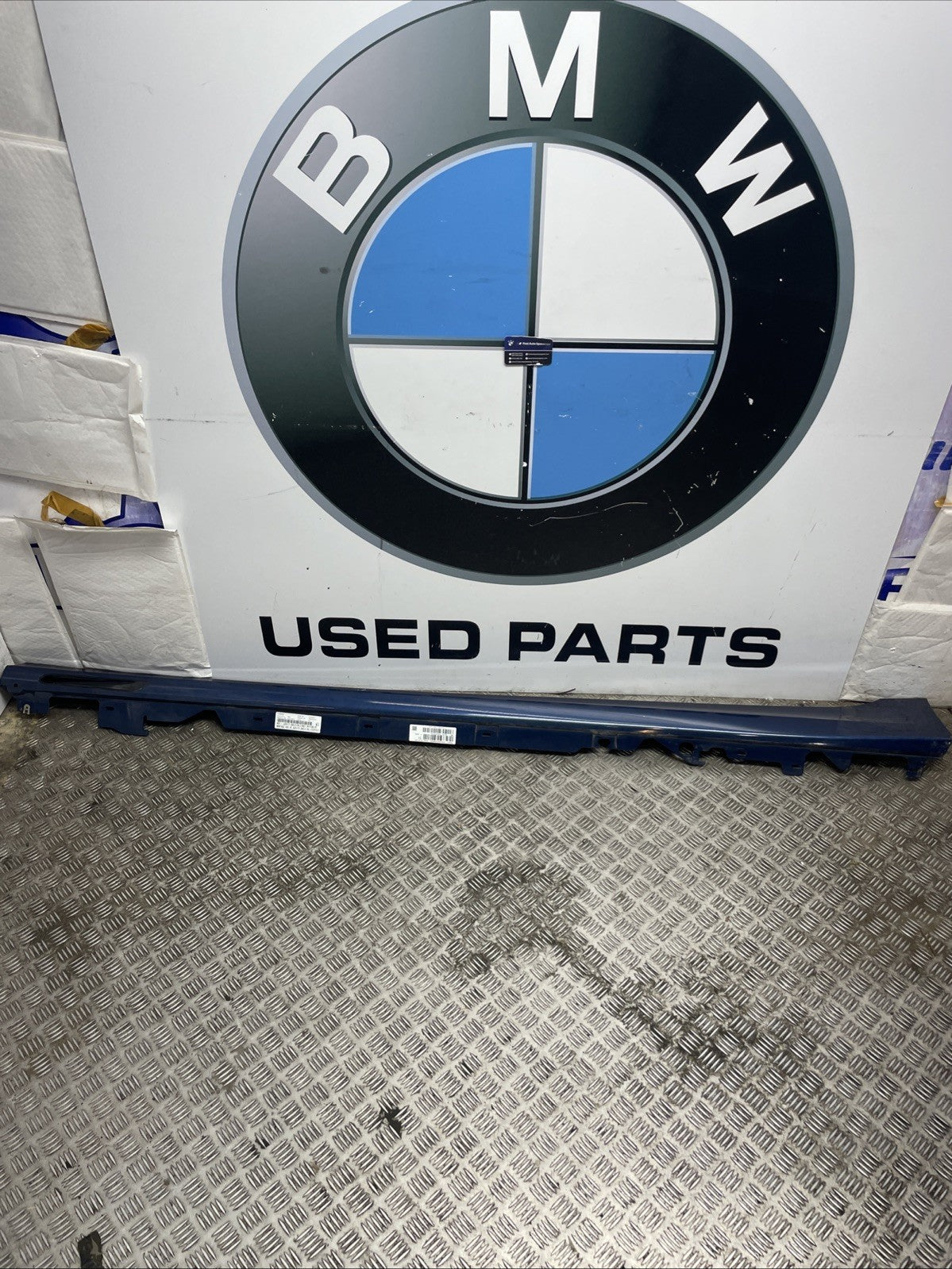 Bmw 5 series side skirt passenger left 2016-2023 m sport 8070341