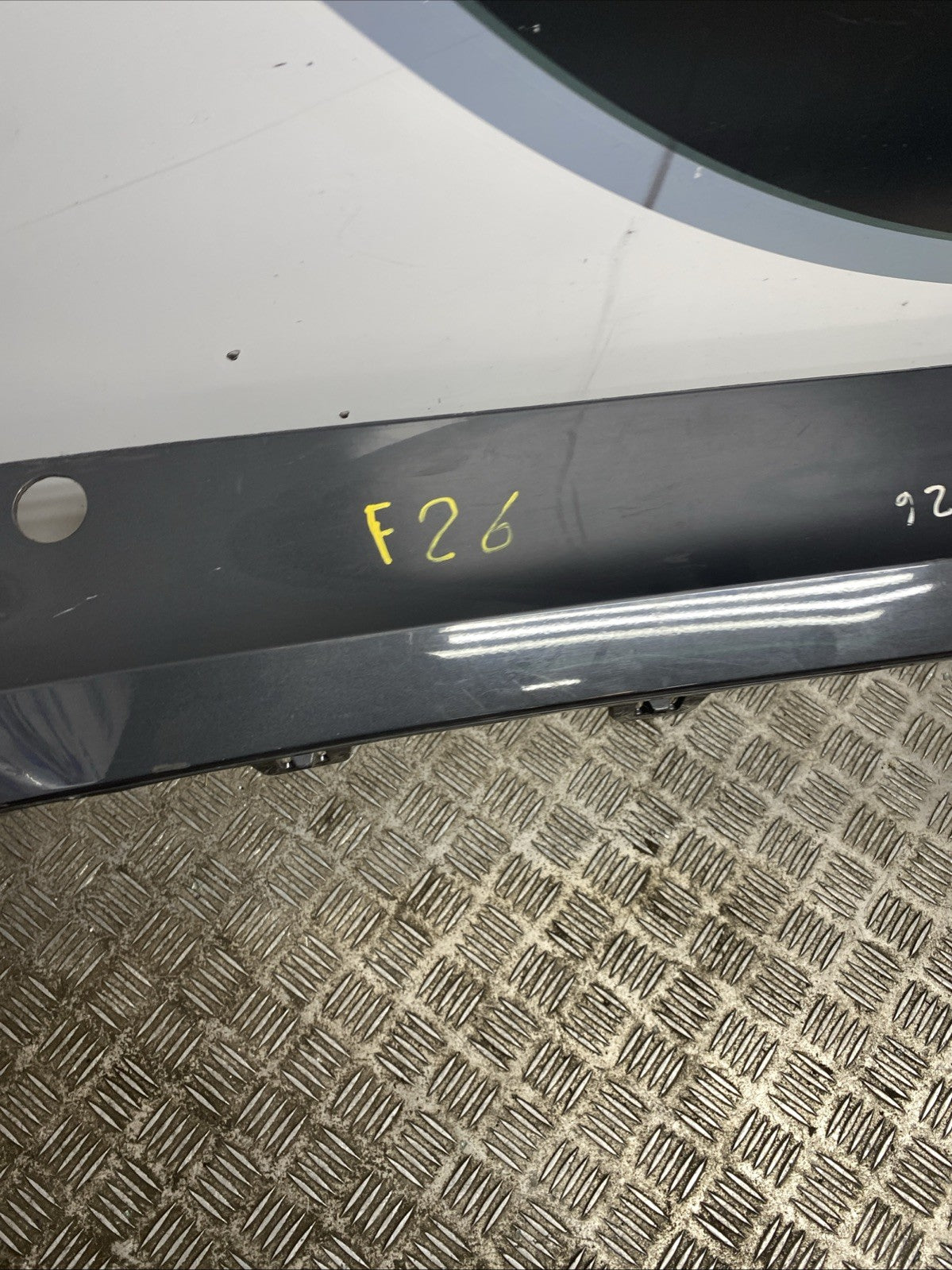 GENUINE BMW X4 F26 REAR BUMPER LOWER DIFFUSER 2014 2015 2016 2017 7338797