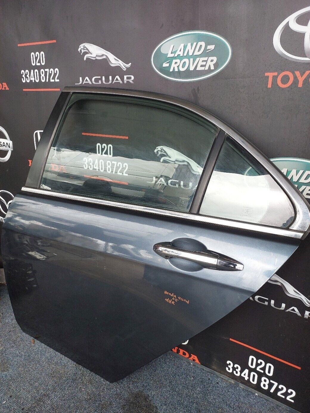 HONDA ACCORD 2008 N/S REAR DOOR LH