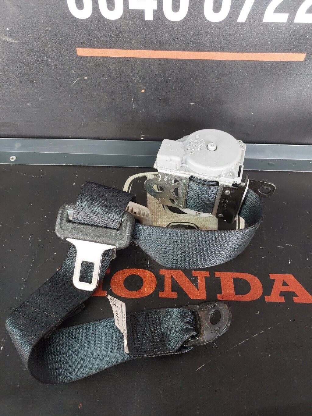 NISSAN NOTE 2016 O/S REAR SEAT BELT RH