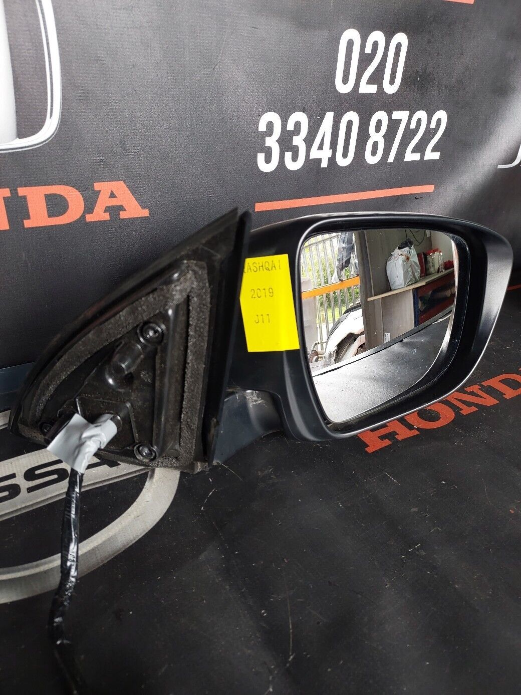 NISSAN QASHQAI J11 O/S WING MIRROR 2019