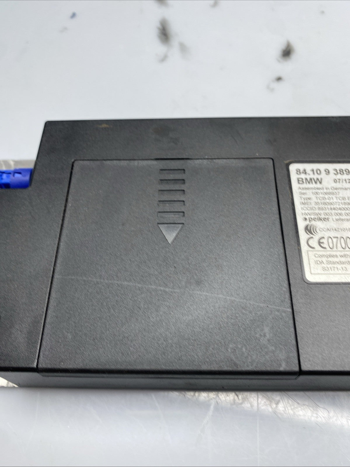 BMW 3 SERIES TELEMATICS CONTROL MODULE ECU 9389657 F30 2012 - 2019
