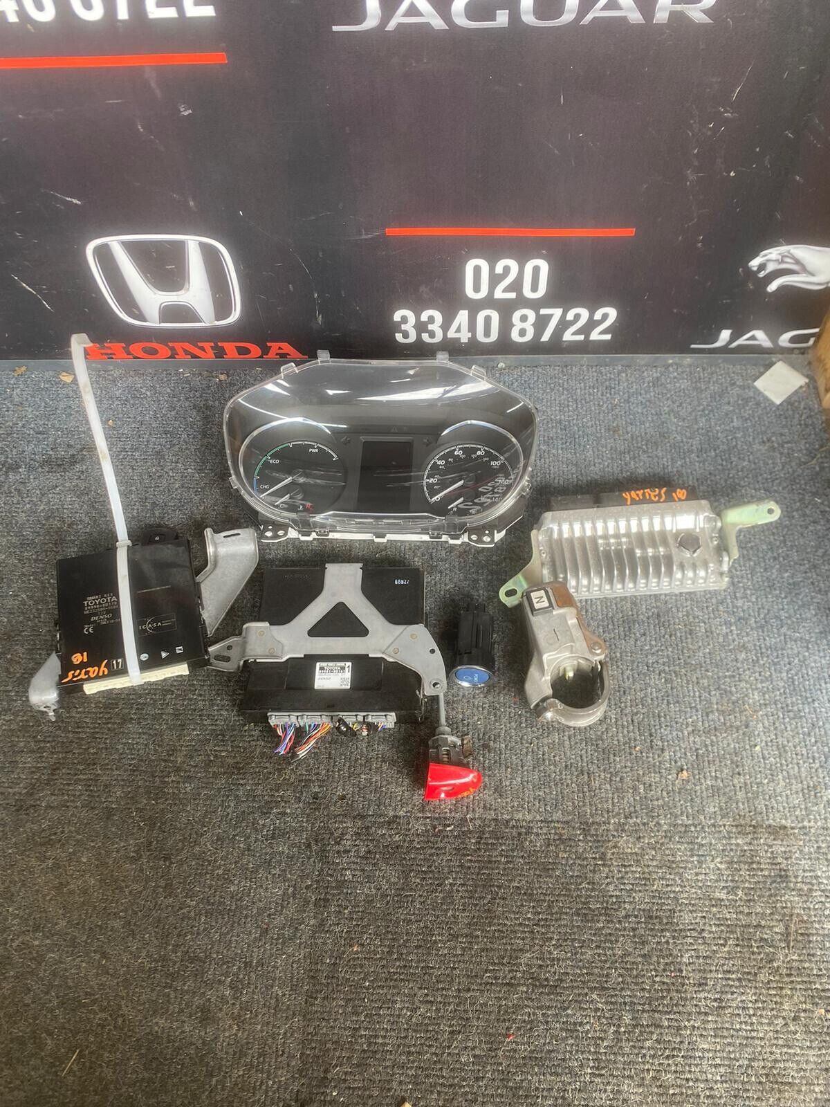 Toyota Yaris CVT Engine ECU Kit 896610U230 Auto 1497cc Petrol 2017 Hybrid ST93