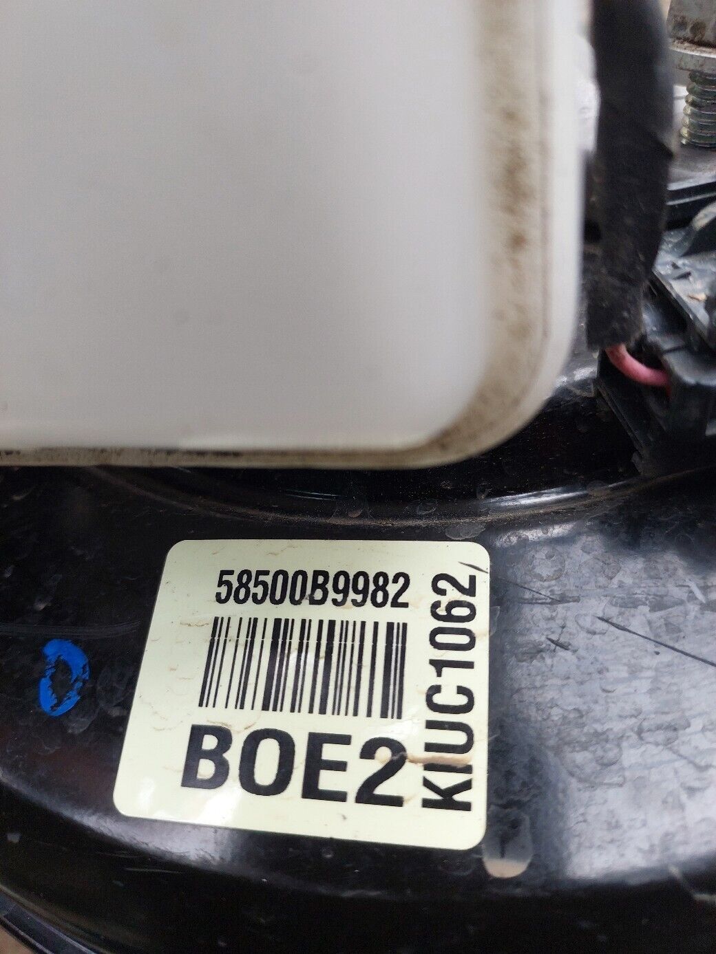 HYUNDAI i10 2016 BRAKE MASTER CYLINDER & SERVO