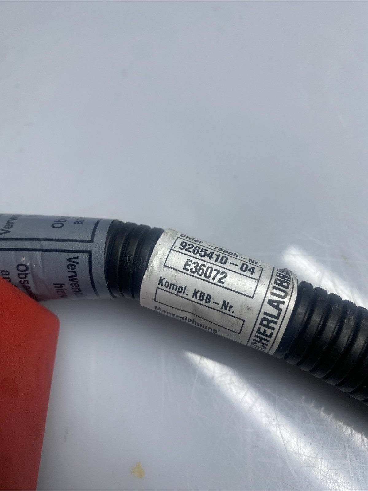 BMW 3 F30 F35 F31 2012 Positive battery cable 9265410 APA19241
