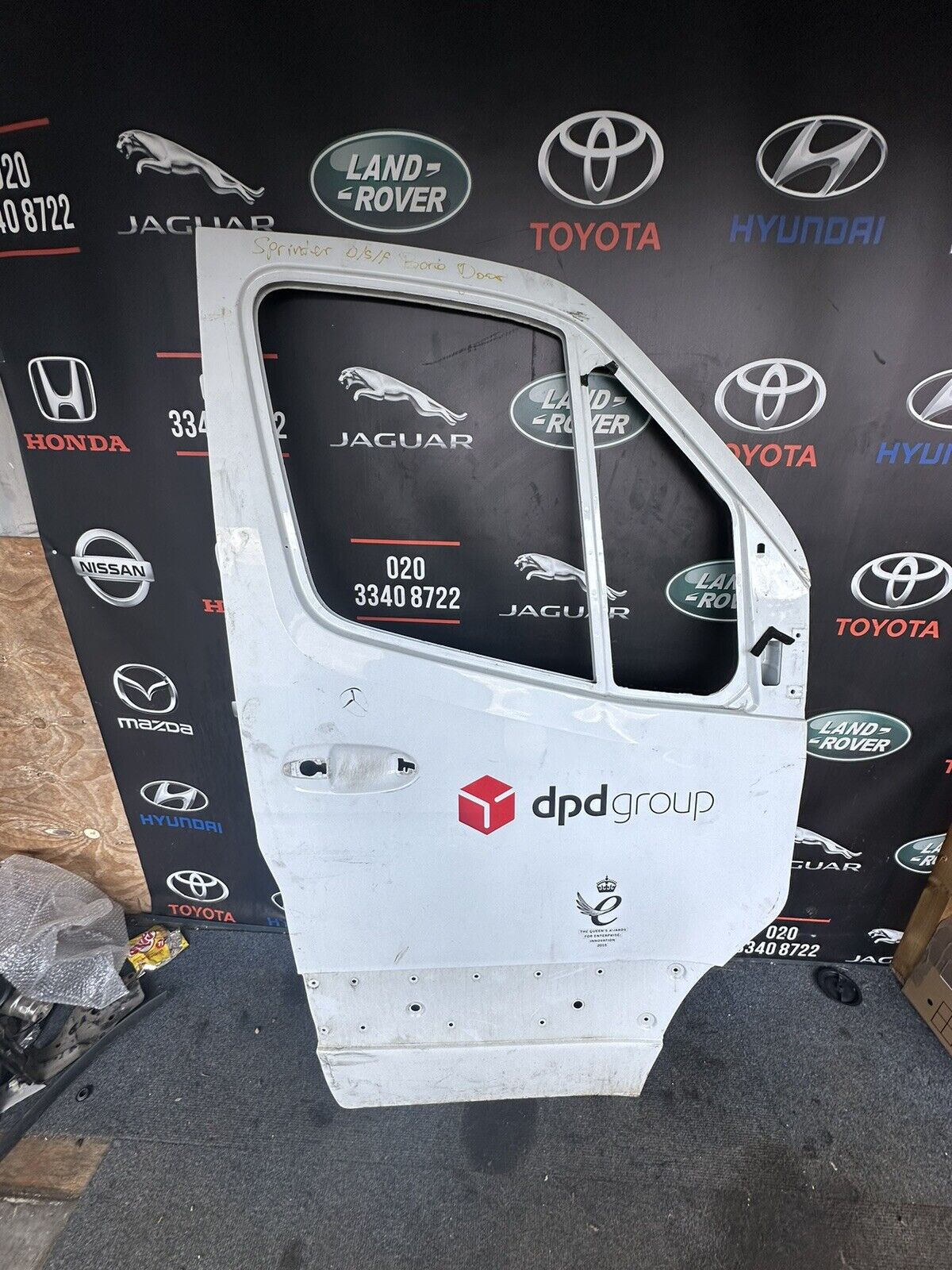 MERCEDES SPRINTER Front Door O/S 2006-2018 WHITE Van RH 