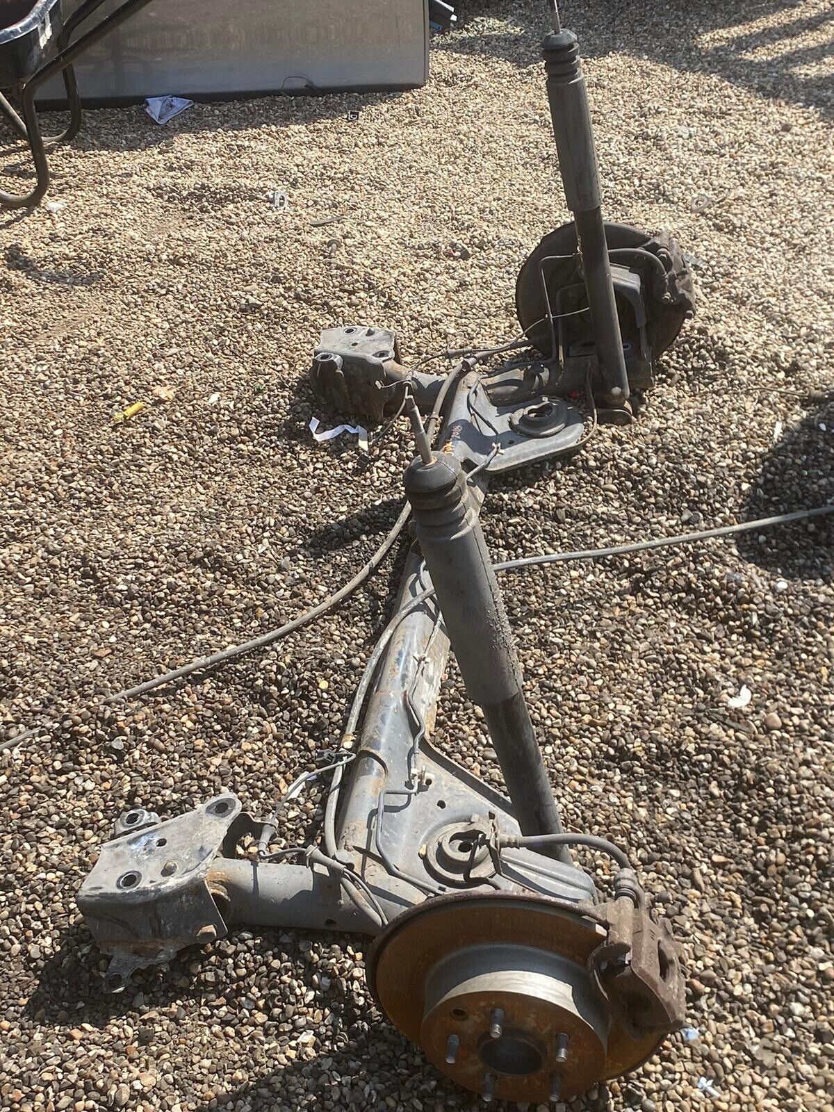 NISSAN JUKE REAR AXLE 2018 COMPLETE