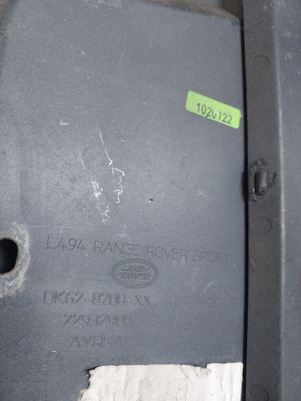 LAND ROVER RANGE ROVER FRONT BUMPER GRILLE DK628200XX 2017