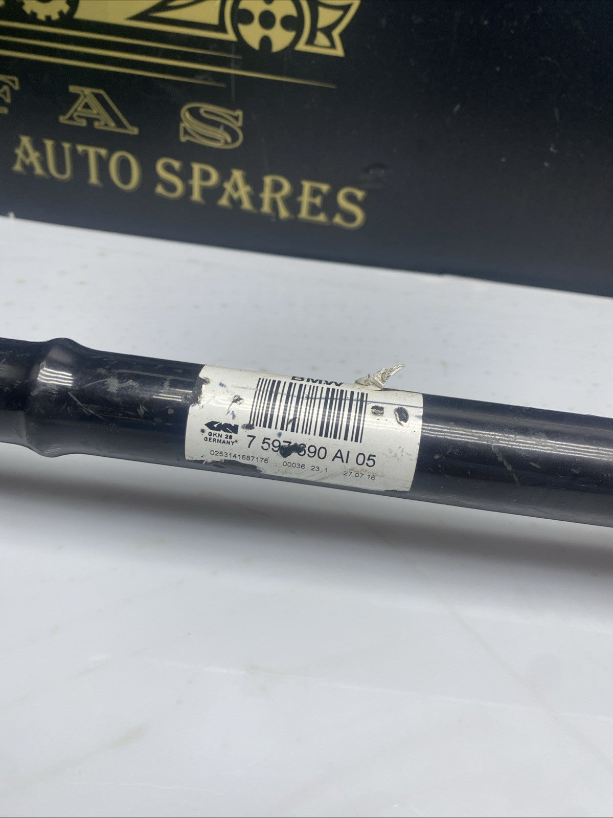 BMW 3 SERIES F31 3.0d REAR RIGHT DRIVER SIDE DRIVESHAFT 7597690