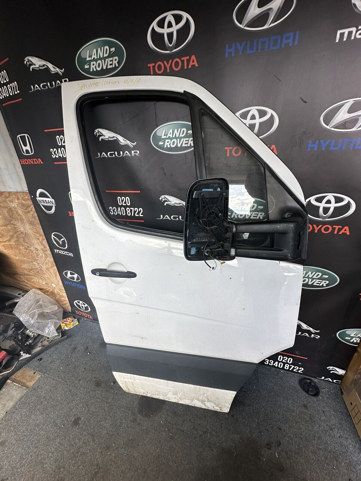 MERCEDES SPRINTER Front Door O/S 2006-2018 WHITE Van RH 
