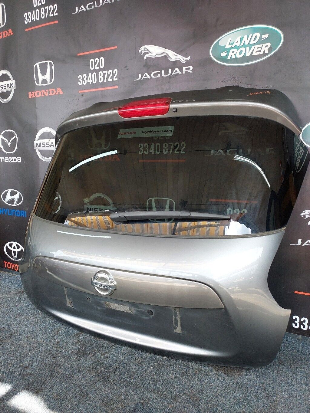 NISSAN JUKE TAILGATE BOOTLID 2014