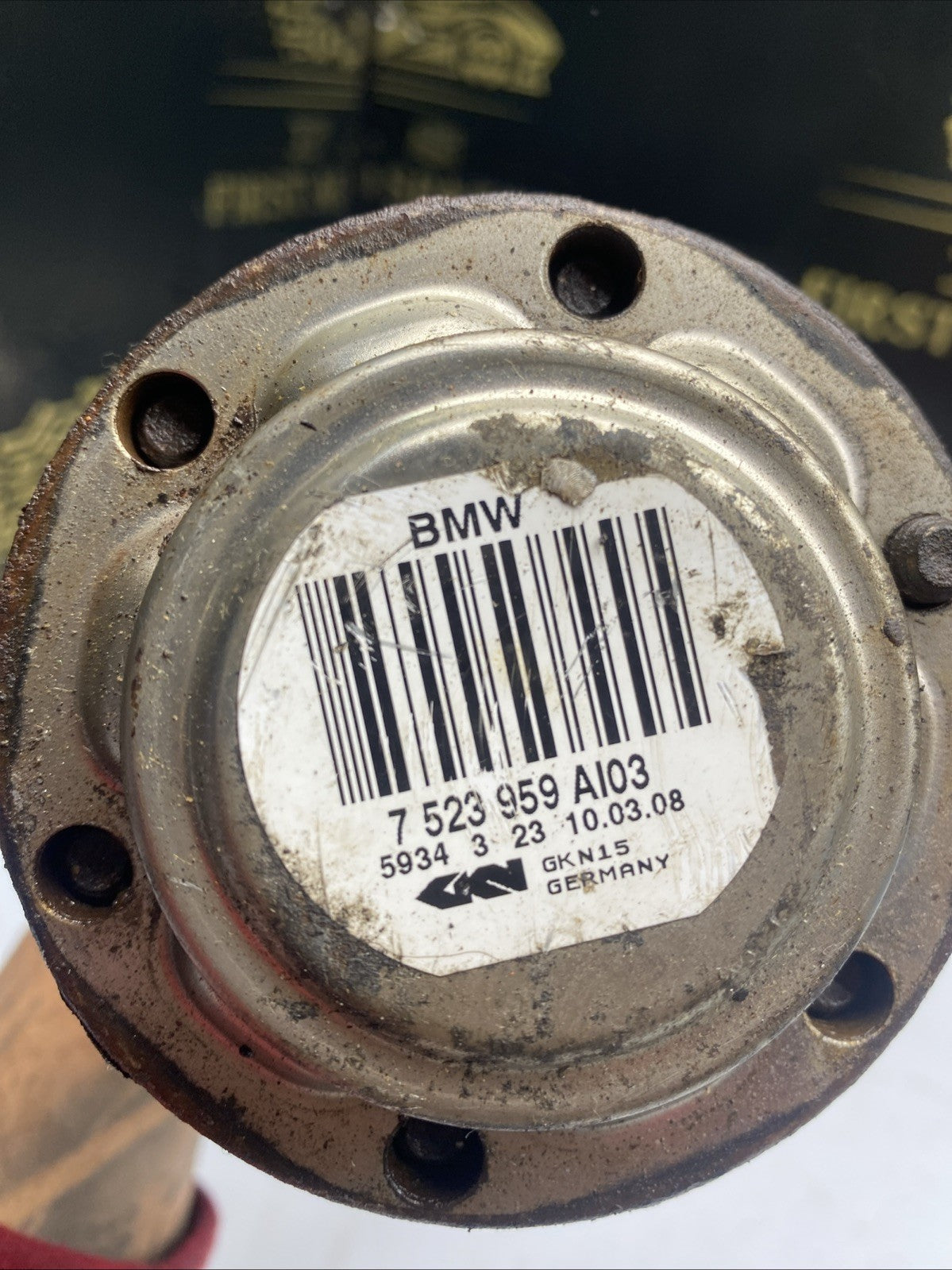 BMW E81 E87 E90 E91 E92 Driveshaft Output Shaft Left N/S 7523959