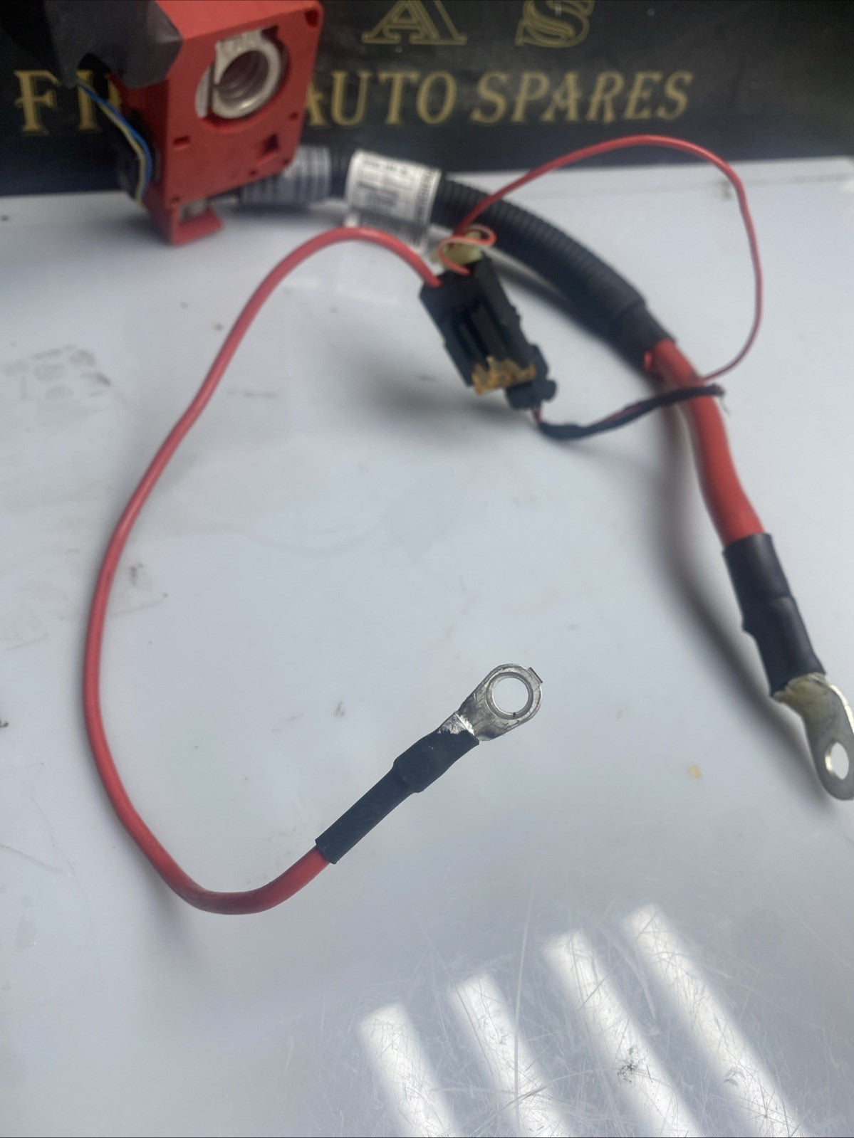 BMW 3 F30 F35 F31 2012 Positive battery cable 9265410 APA19241