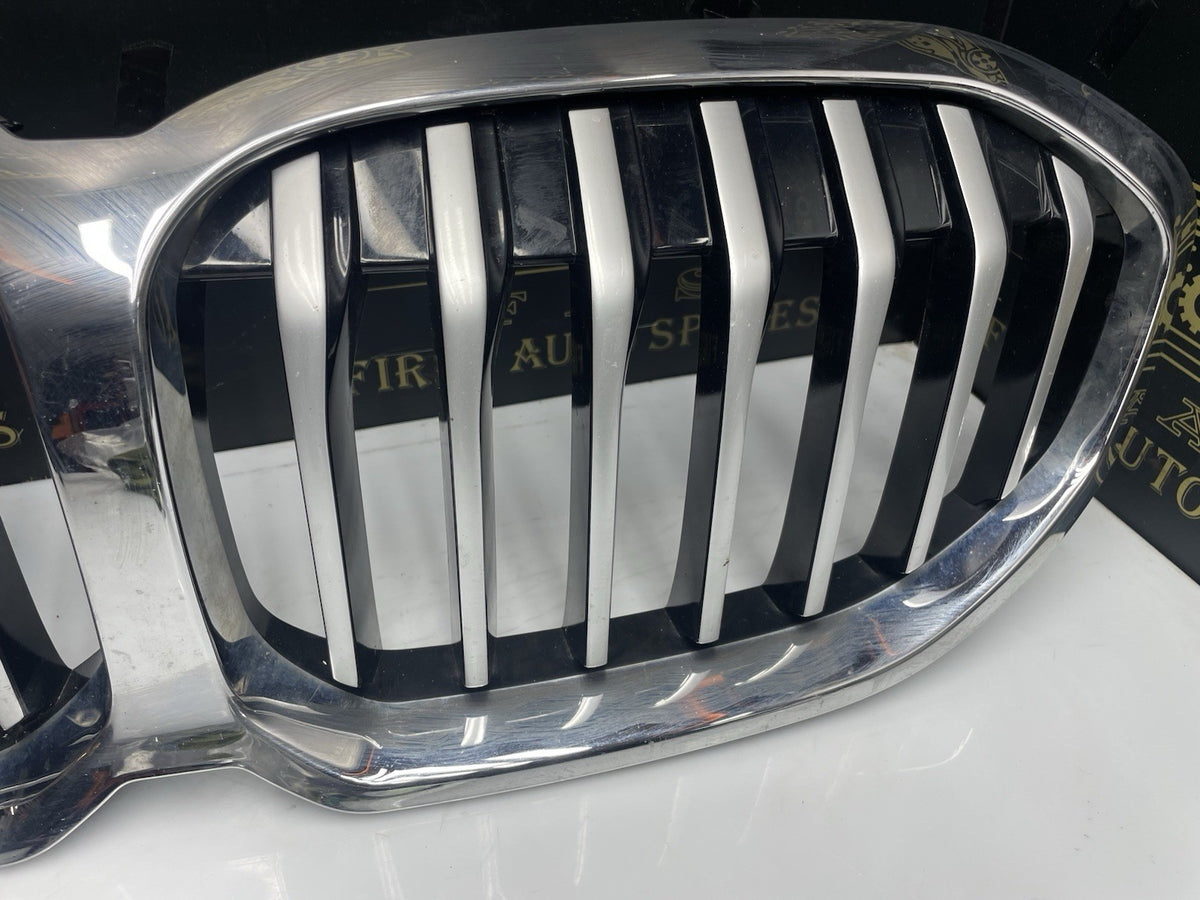 GENUINE BMW 1 Series F40 Kidney Grille Grill Chrome Black 7450957 7450959