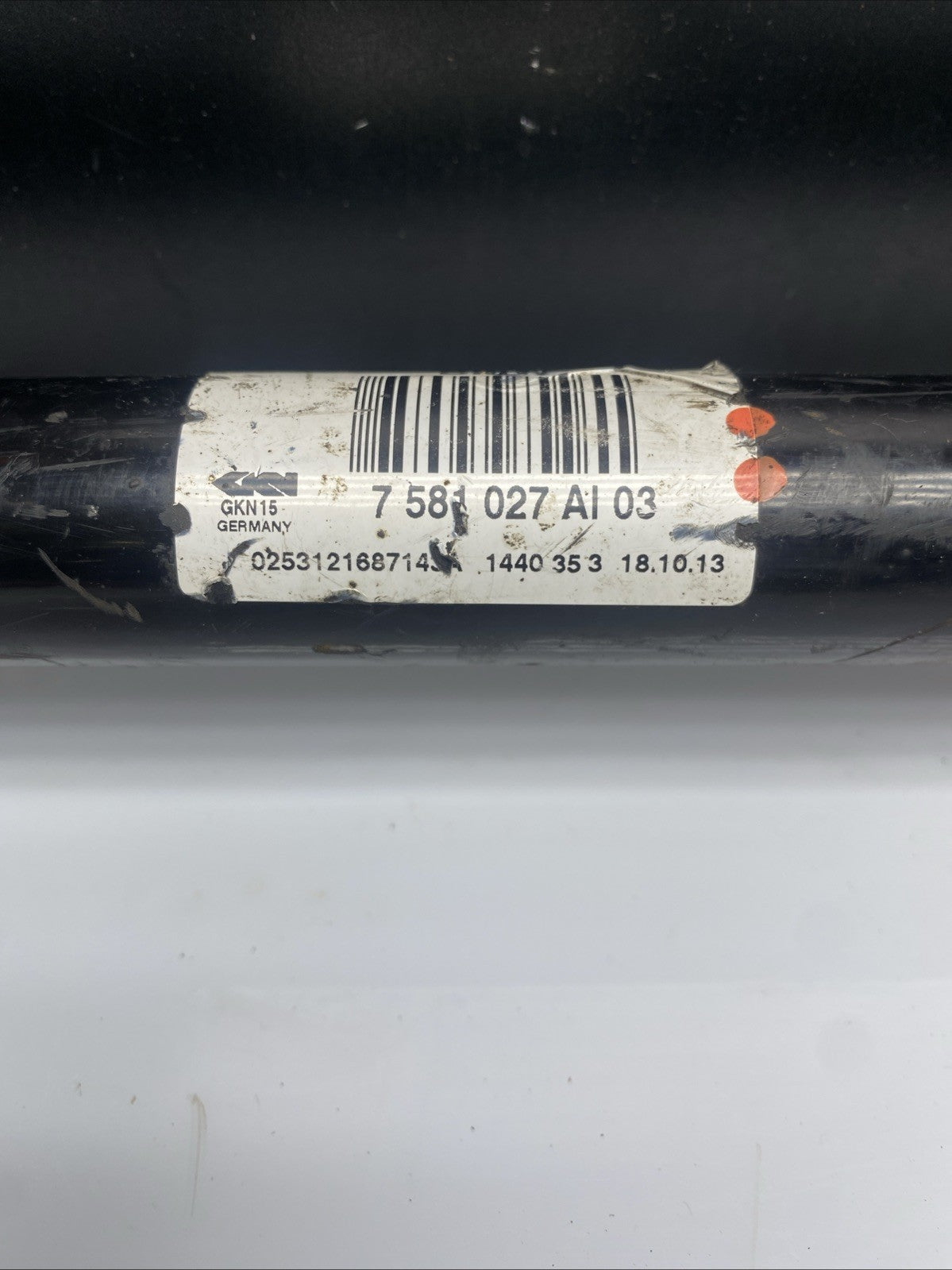 BMW 5 Series F10 F11 520d N47N Output Drive Shaft Left Passenger N/S 7581027