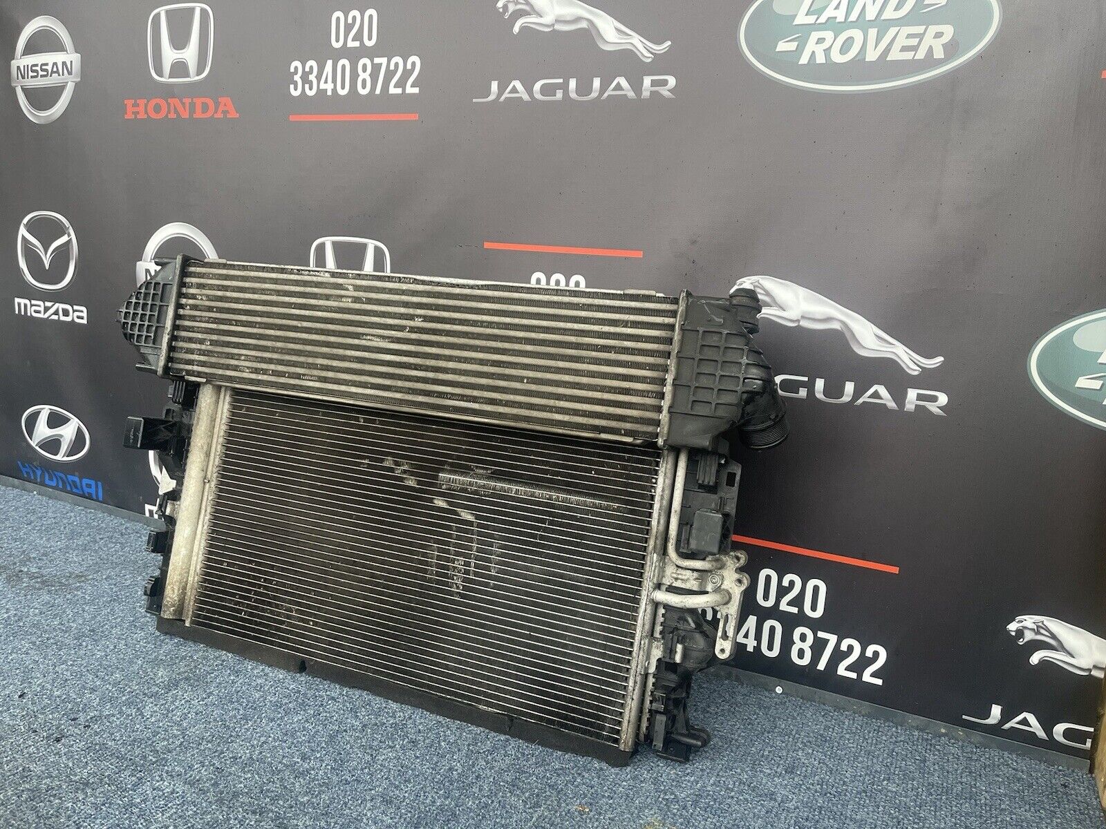 FORD GALAXY RADIATOR PACK WITH COOLING FAN 2.0 TDCI MK2 2015
