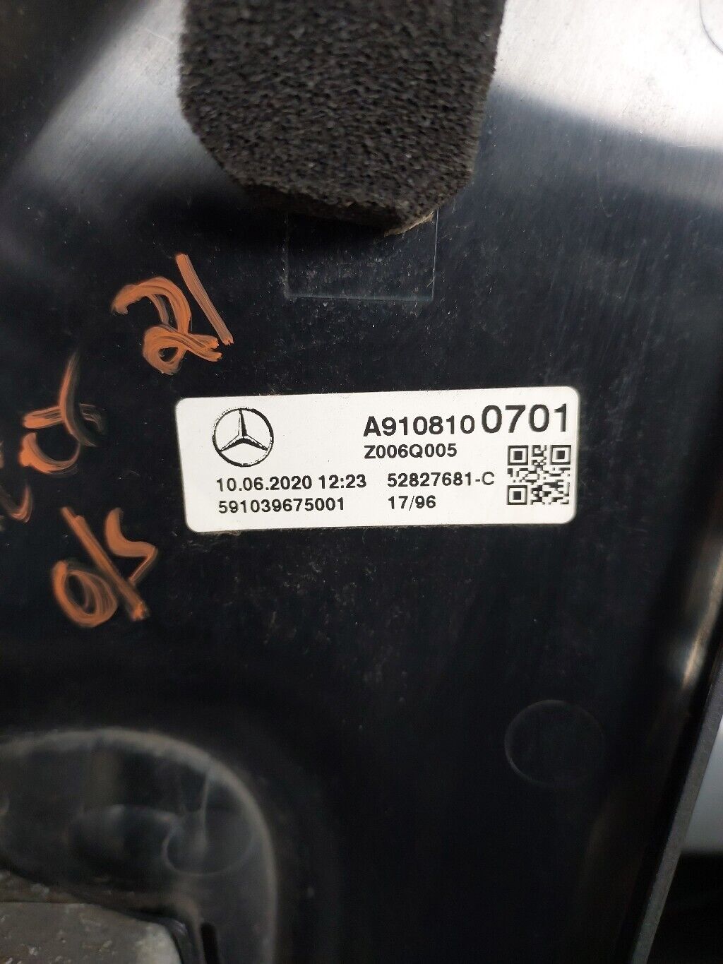 MERCEDES SPRINTER VAN 2021 O/S WING MIRROR RH