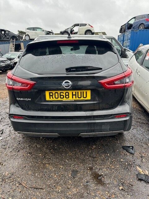 NISSAN QASHQAI 2018-2019 REAR BOOT LID ONLY WITHOUT TAIL LIGHTS