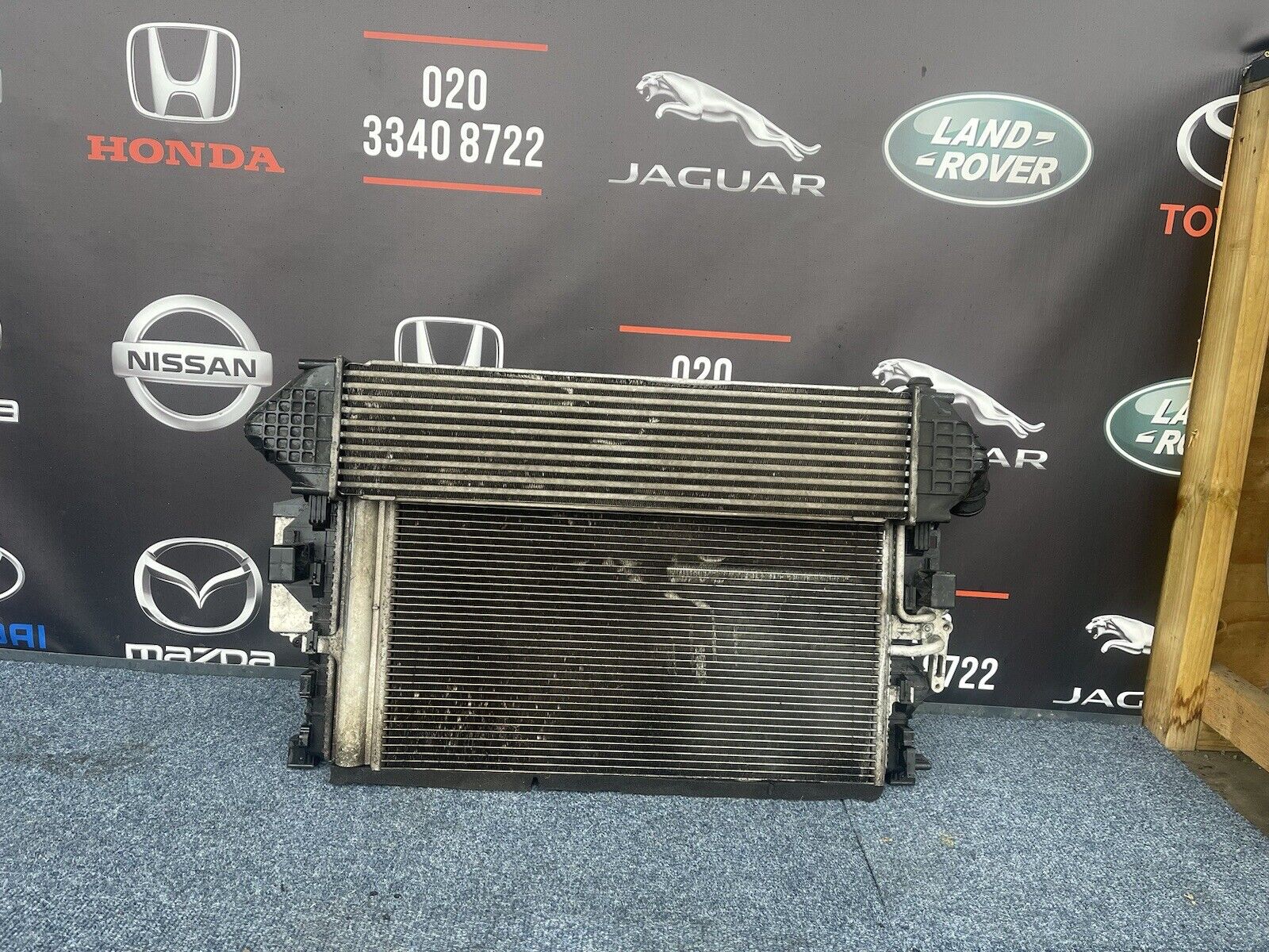 FORD GALAXY RADIATOR PACK WITH COOLING FAN 2.0 TDCI MK2 2015