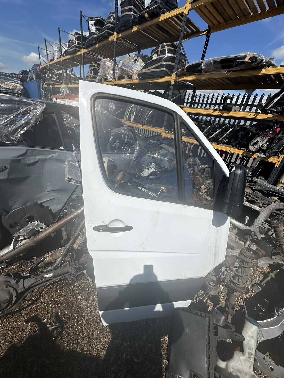 Mercedes Sprinter Front Door Drivers Side 2017 ( Sold Without Mirror ) Rust Free