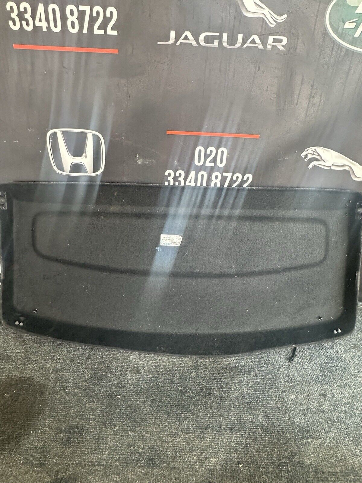 NISSAN NOTE 2016 REAR PARCEL SHELF