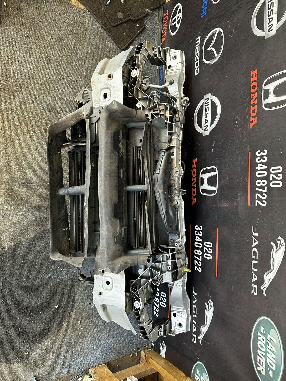 FORD FIESTA MK7 2009-17 1.6 DIESEL RADPACK RADIATOR COOLING PACK AUTOMATIC