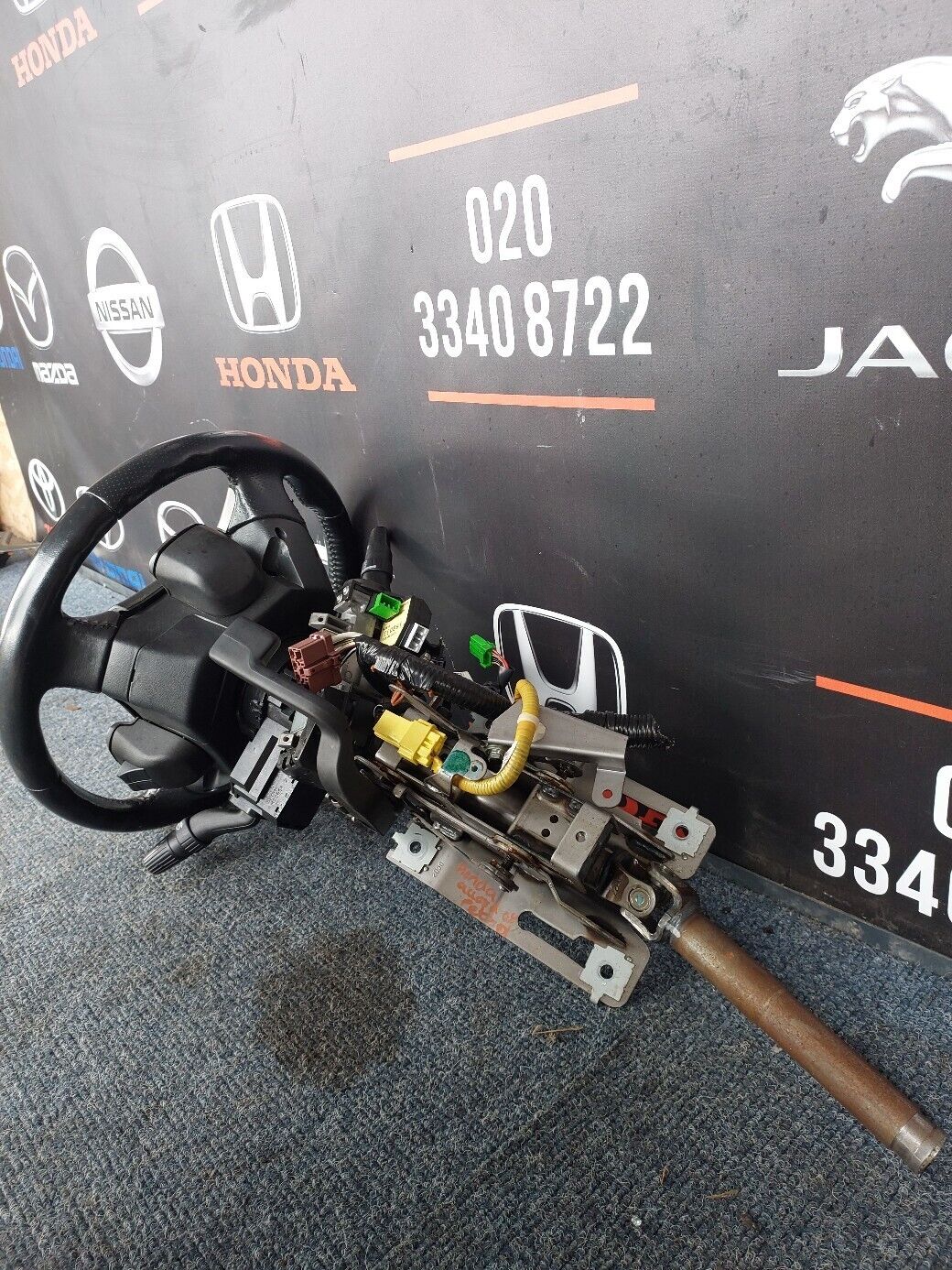 HONDA ACCORD 2008 COMPLETE STEERING COLUMN
