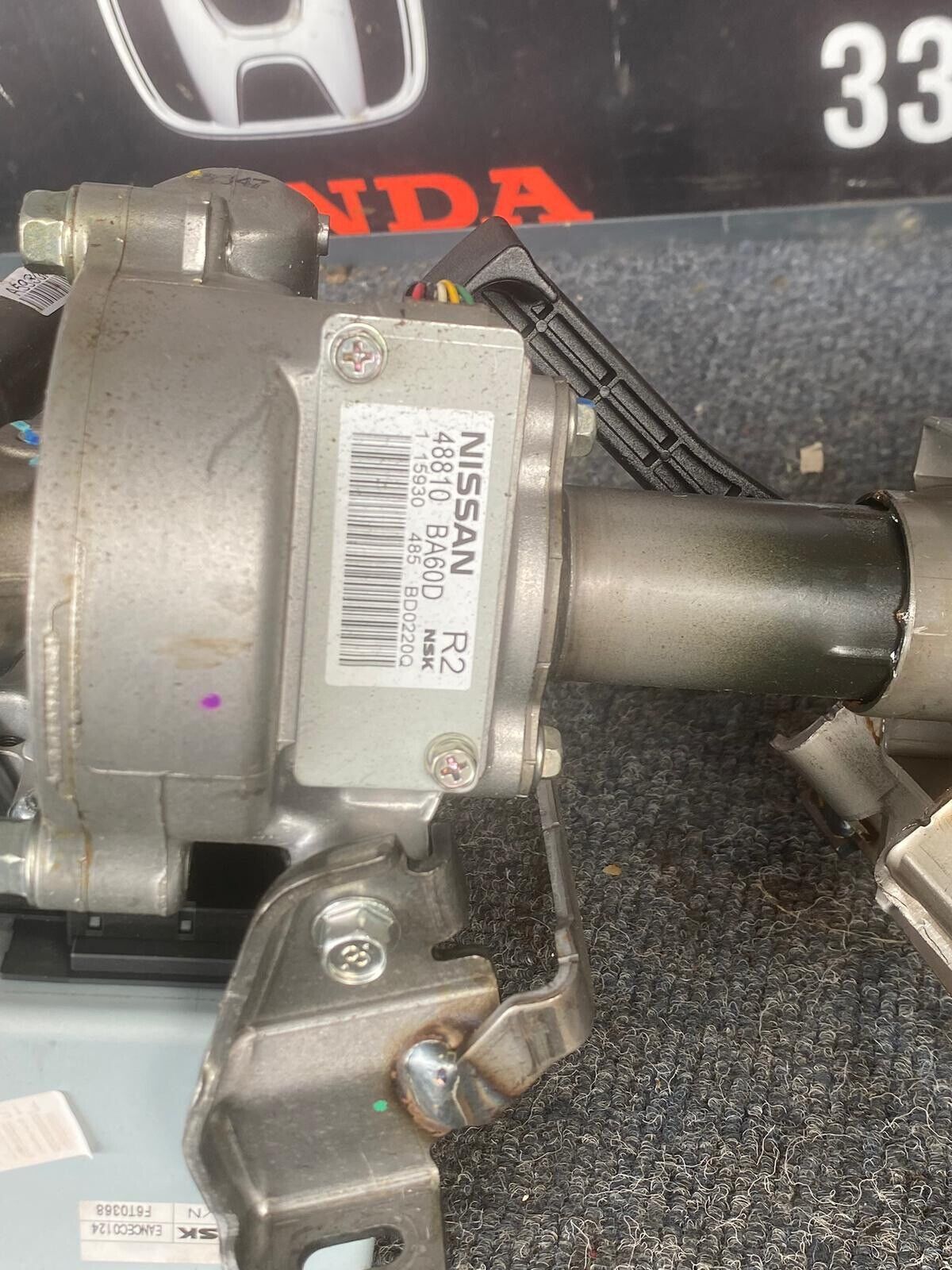 NISSAN JUKE MK1 14-18 1.6 PETROL ELECTRIC STEERING COLUMN 48810 BA60D