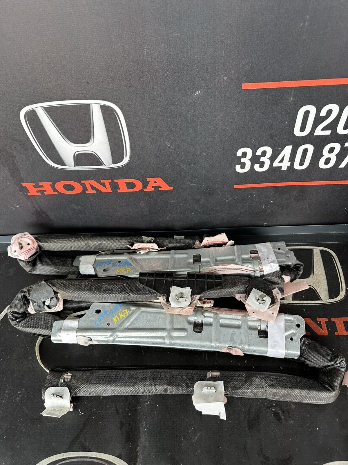 FORD FIESTA MK7 ROOF AIRBAG CURTAIN LEFT PASSENGER SIDE 2015