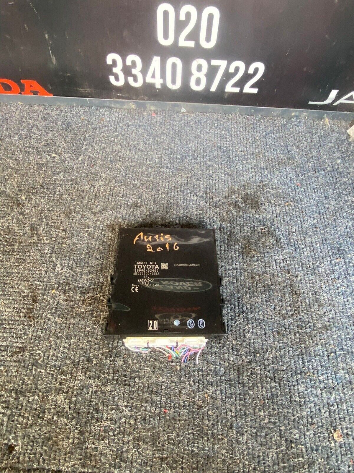 2018 TOYOTA AURIS HYBRID ECU ENGINE SMART KEY MODULE 89990-02400 OEM