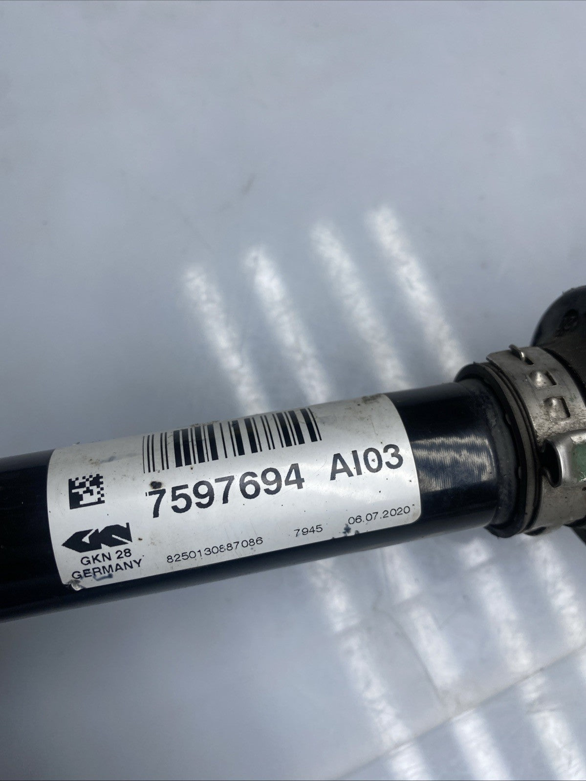 BMW 4 SERIES F32 2015 DRIVESHAFT FRONT RIGHT DRIVER SIDE 7597694 2.0 PETROL