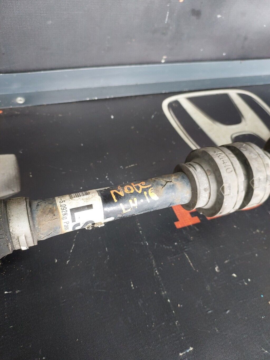 NISSAN NOTE 2016 N/S DRIVE SHAFT LH