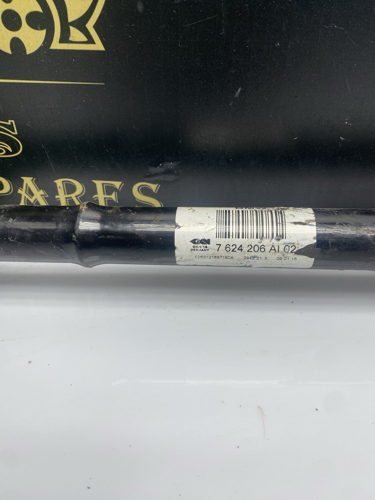 BMW 1 3 SERIES F20 F21 F30 F31 COMPLETE DRIVESHAFT REAR RIGHT O/S SIDE 7624206
