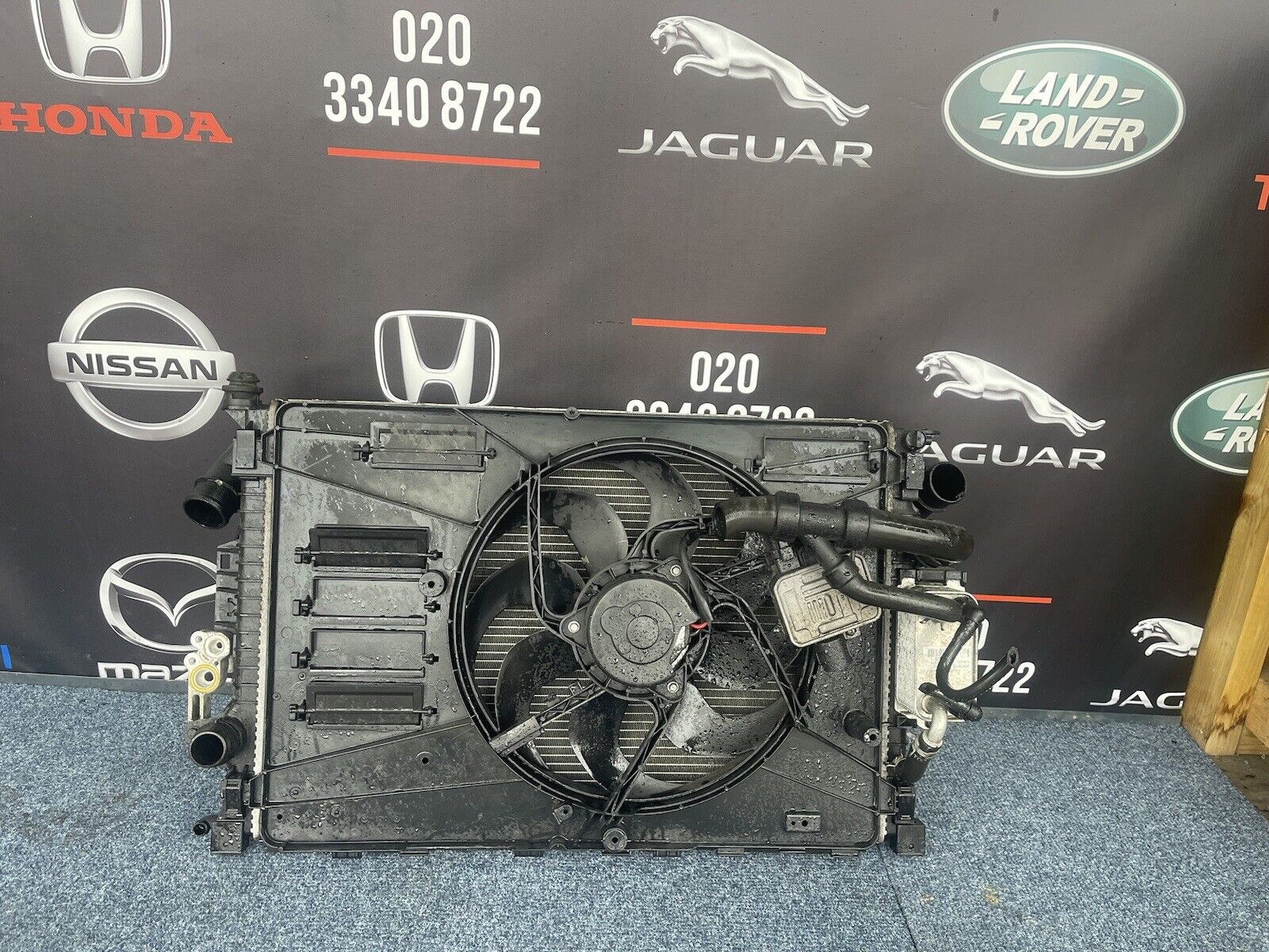 FORD GALAXY RADIATOR PACK WITH COOLING FAN 2.0 TDCI MK2 2015