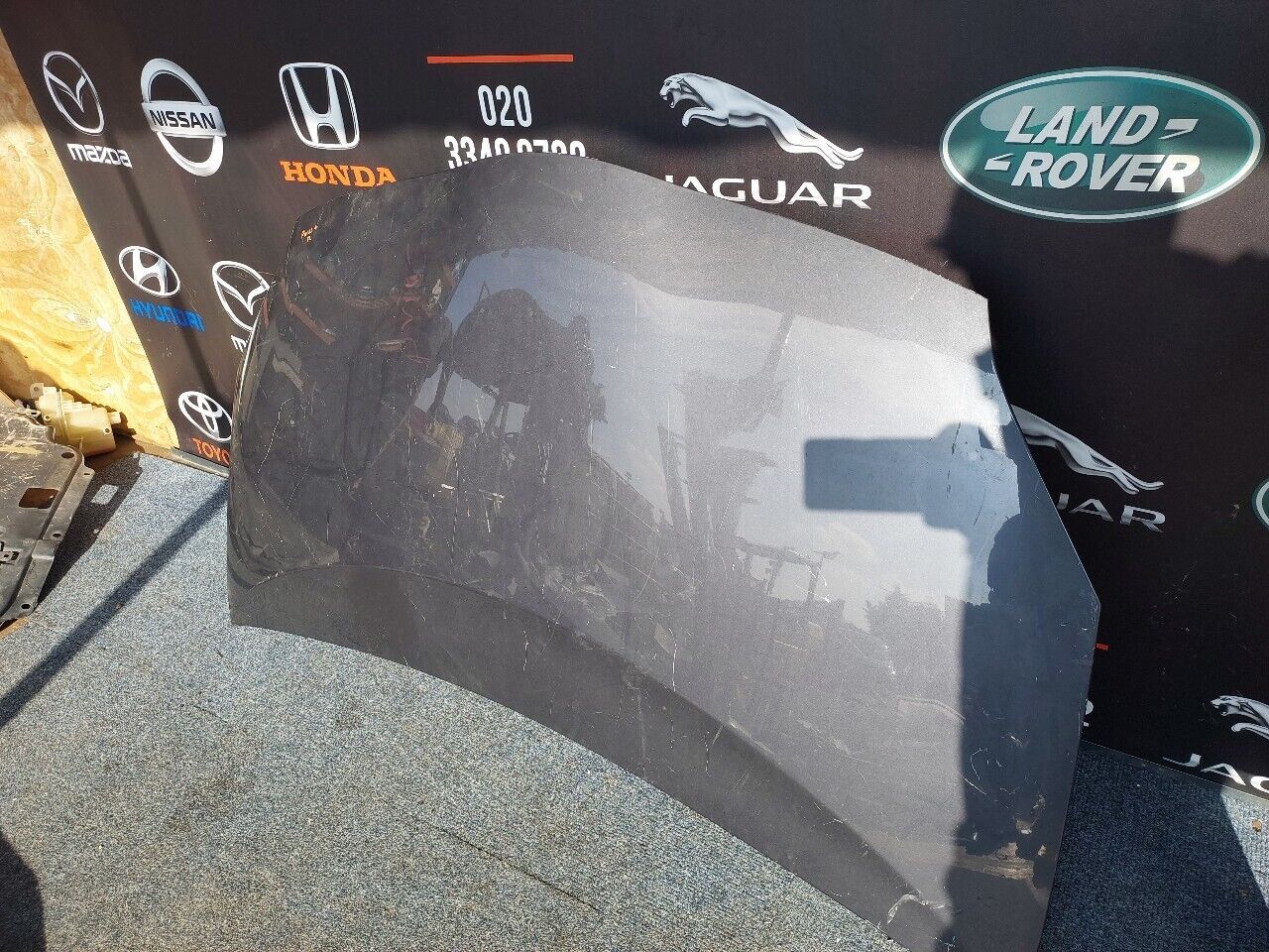 TOYOTA PRIUS PLUS BONNET 2012