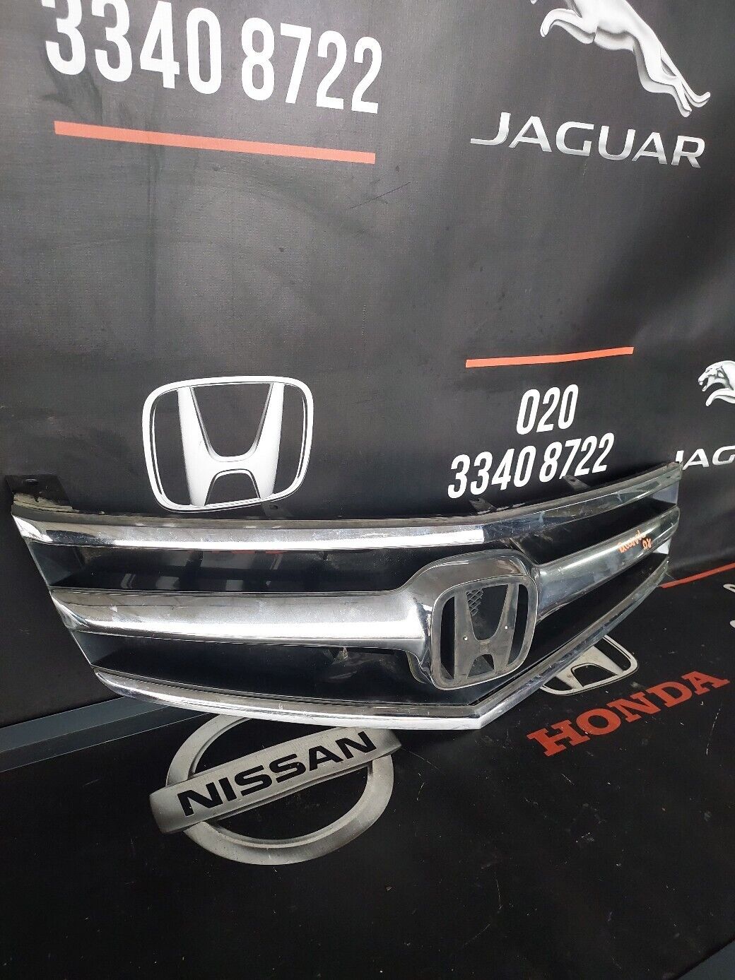 HONDA ACCORD 2008 FRONT BUMPER RADIATOR GRILL