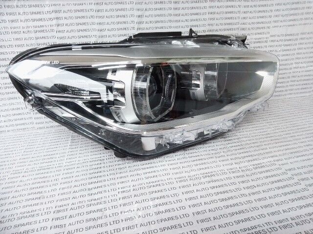 BMW 1 Series F20 F21 Headlight Complete 15-19 Full LED Driver  Off Side 