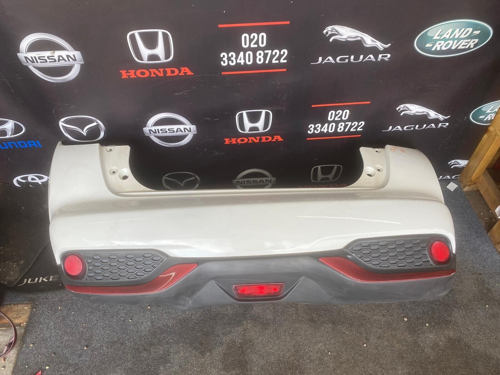 NISSAN JUKE 2018 REAR BUMPER