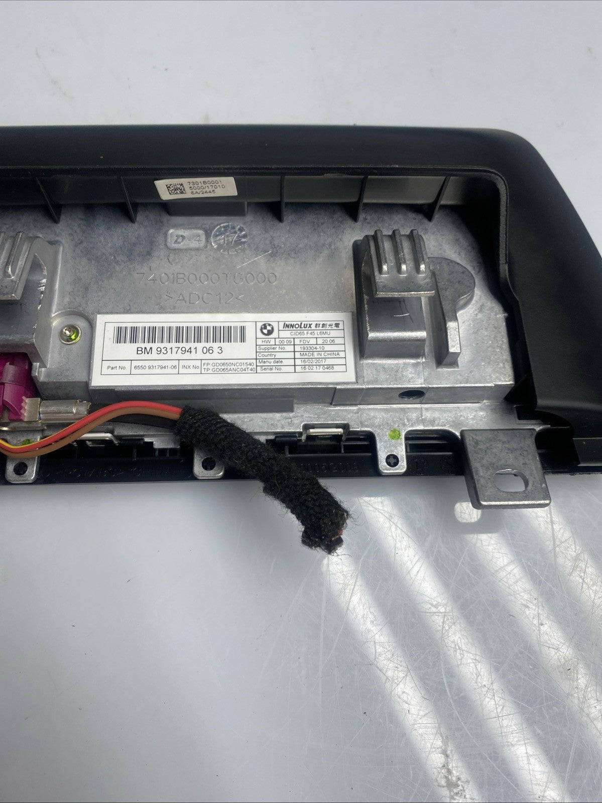 BMW 2 SERIES F45 F46 2016 LCD DISPLAY SCREEN RADIO MEDIA UNIT SAT NAV SCREEN