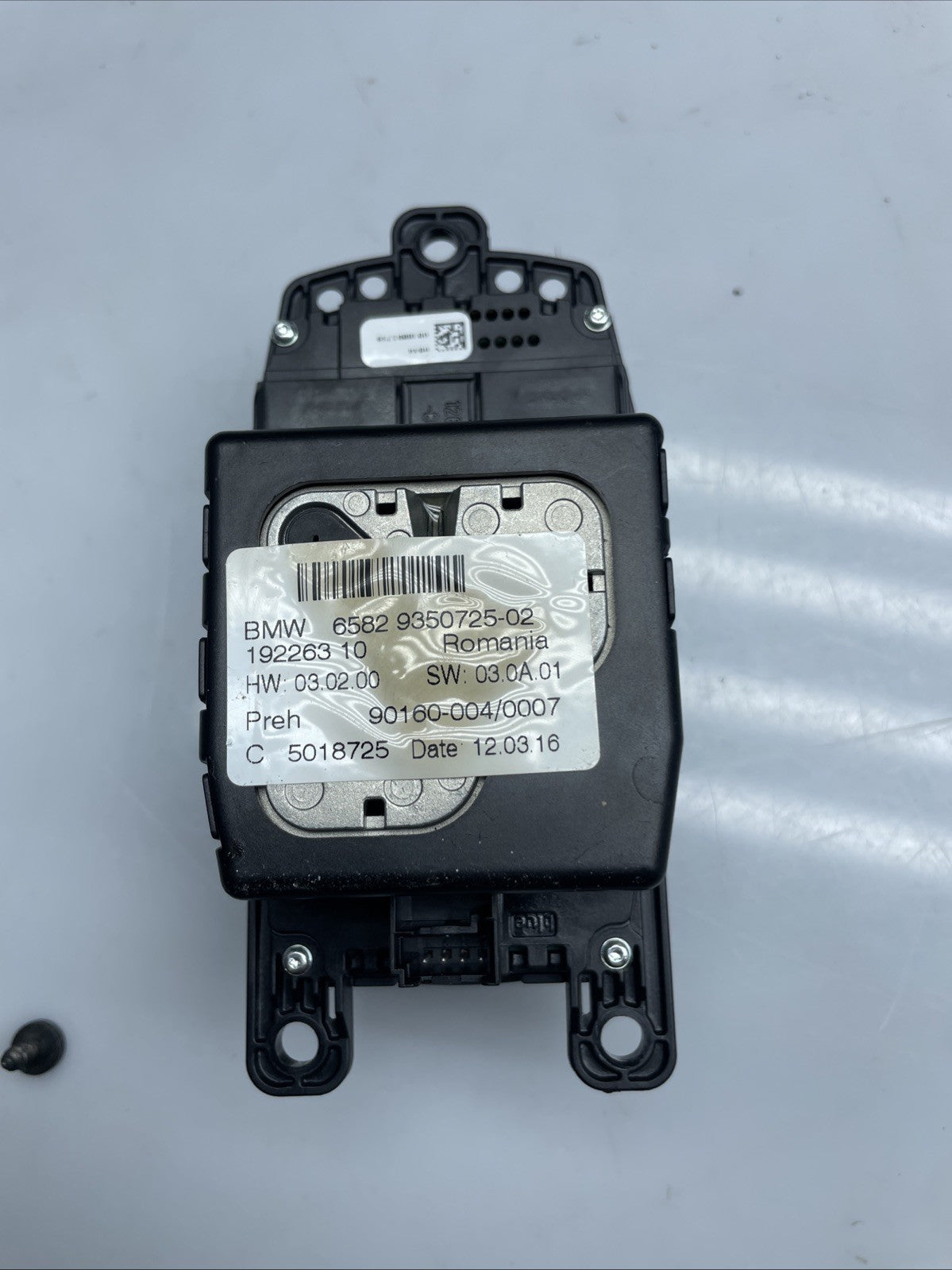 GENUINE BMW X5 X6 F15 F16 I DRIVE CONTROLLER NBT HEAD UNIT SCREEN SET 681995001